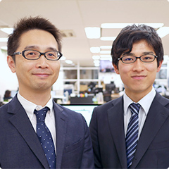 Managing Director　Shogi Sugii 様・IT Dept.　Katsuya Ishikawa 様